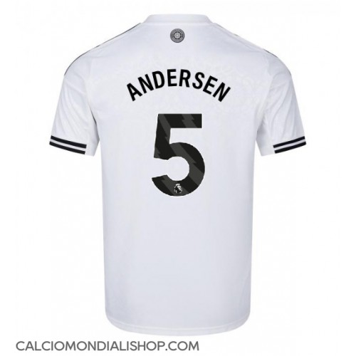 Maglie da calcio Fulham Joachim Andersen #5 Prima Maglia 2025-26 Manica Corta
